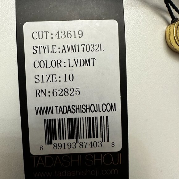 Lace Chiffon Cap Sleeve V-Neck Evening Gown Dress - Picture 7 of 7